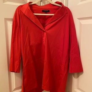 Red Lafayette 148 blouse
